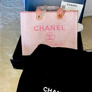 Chanel Deauville Tote, Brand new .